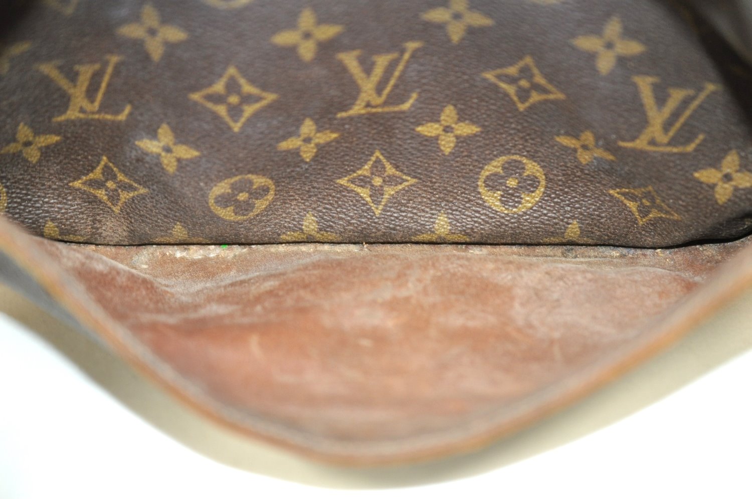 Authentic Louis Vuitton Monogram Compiegne 28 Clutch Hand Bag M51845 LV K9098