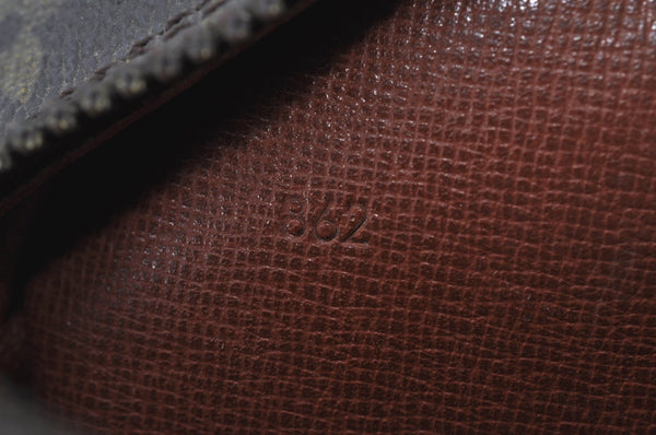 Authentic Louis Vuitton Monogram Compiegne 28 Clutch Hand Bag M51845 LV K9098