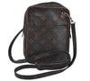 Authentic Louis Vuitton Monogram Danube Shoulder Cross Bag Old Model Junk K9101