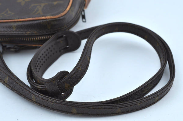 Authentic Louis Vuitton Monogram Danube Shoulder Cross Bag Old Model Junk K9101