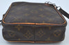 Authentic Louis Vuitton Monogram Danube Shoulder Cross Bag Old Model Junk K9101