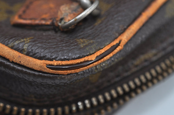 Authentic Louis Vuitton Monogram Danube Shoulder Cross Bag Old Model Junk K9101