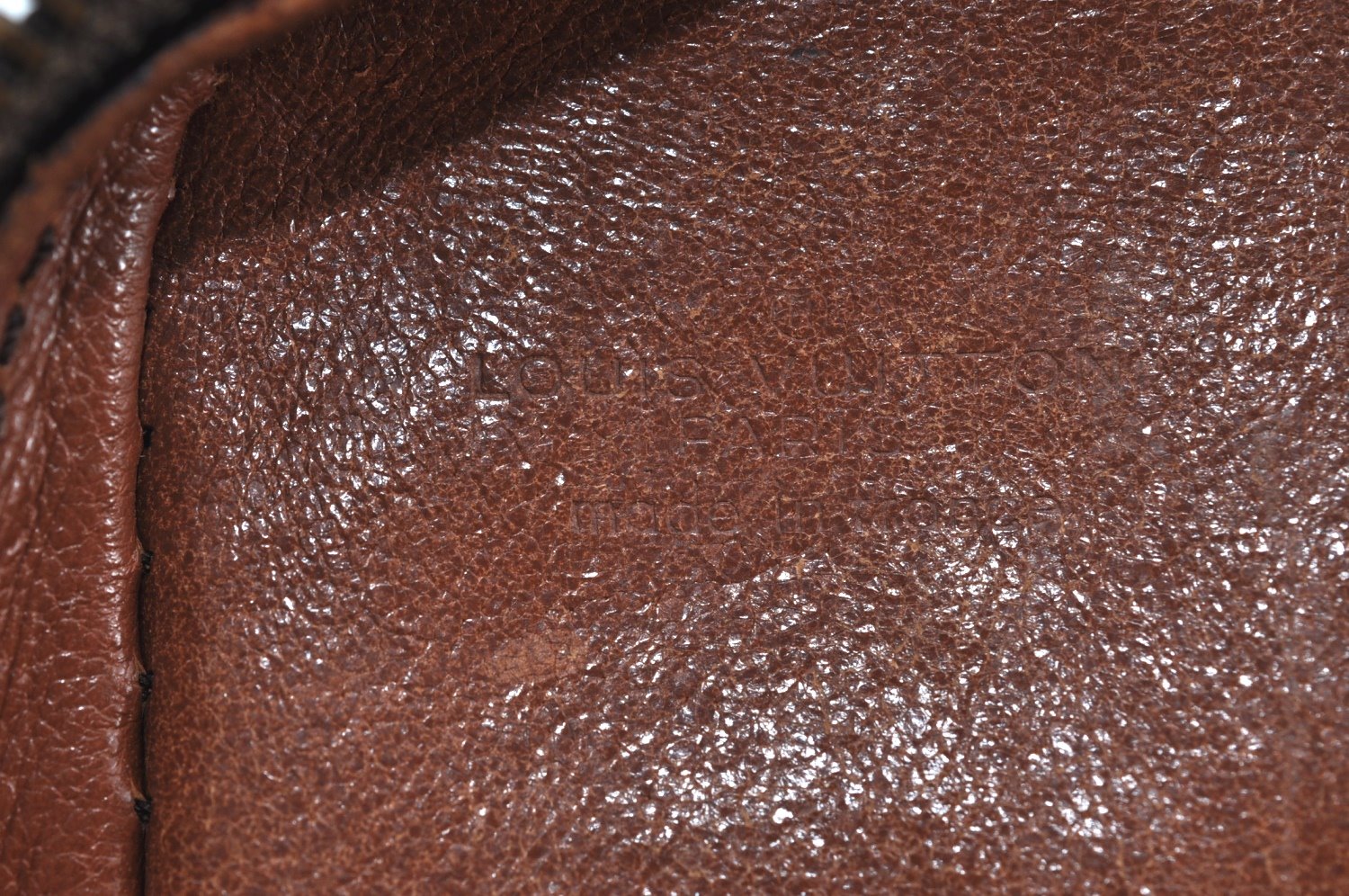 Authentic Louis Vuitton Monogram Danube Shoulder Cross Bag Old Model Junk K9101