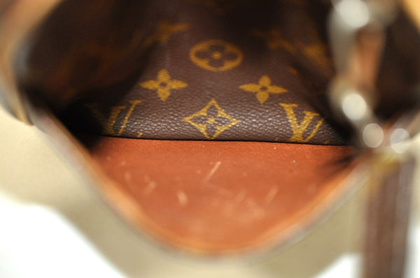 Authentic Louis Vuitton Monogram Danube Shoulder Cross Bag Old Model Junk K9101