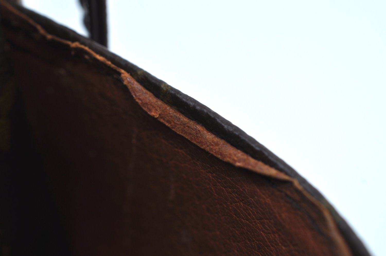 Authentic Louis Vuitton Monogram Danube Shoulder Cross Bag Old Model Junk K9101