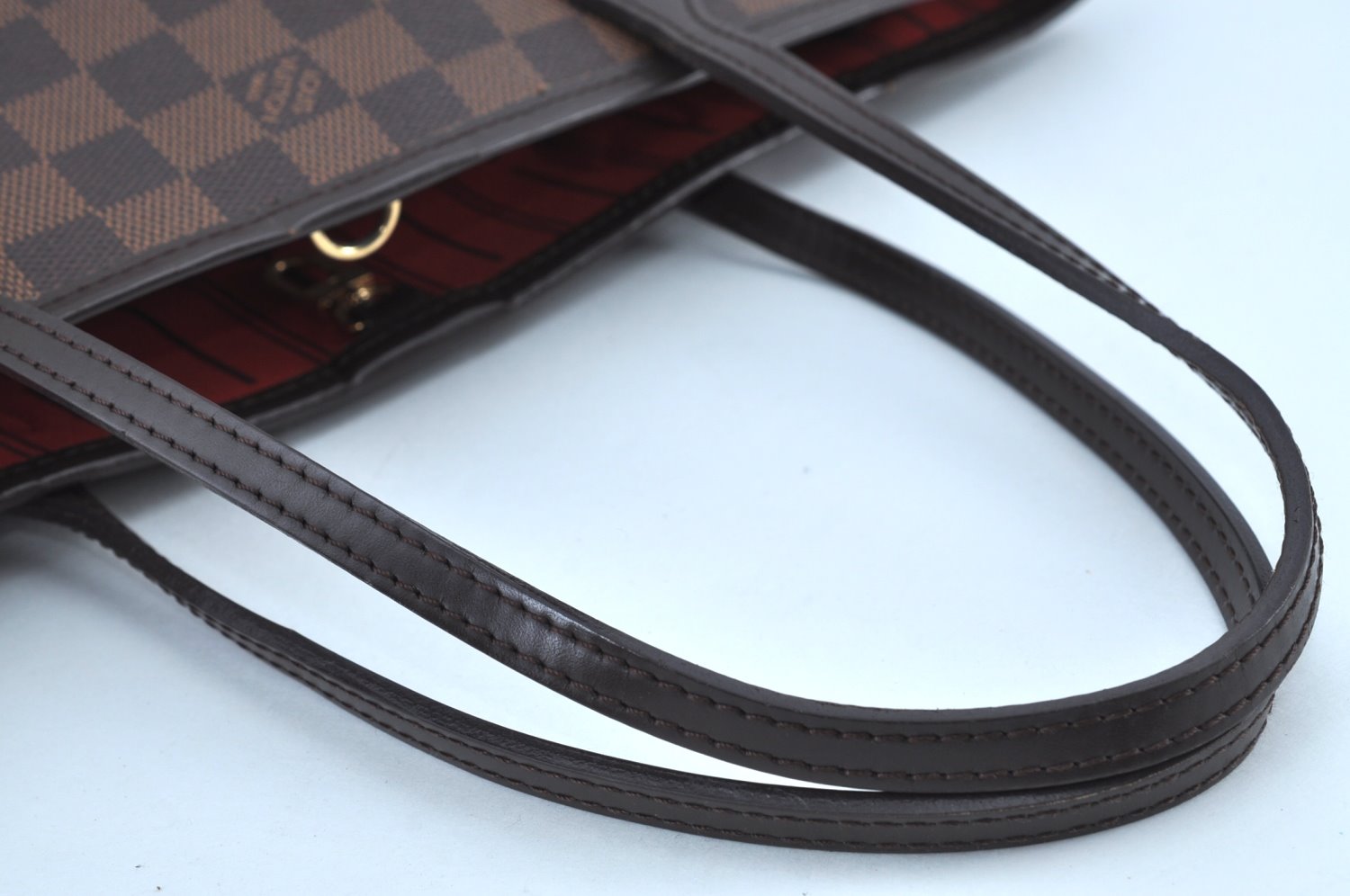 Authentic Louis Vuitton Damier Neverfull PM Shoulder Tote Bag N51109 LV K9109