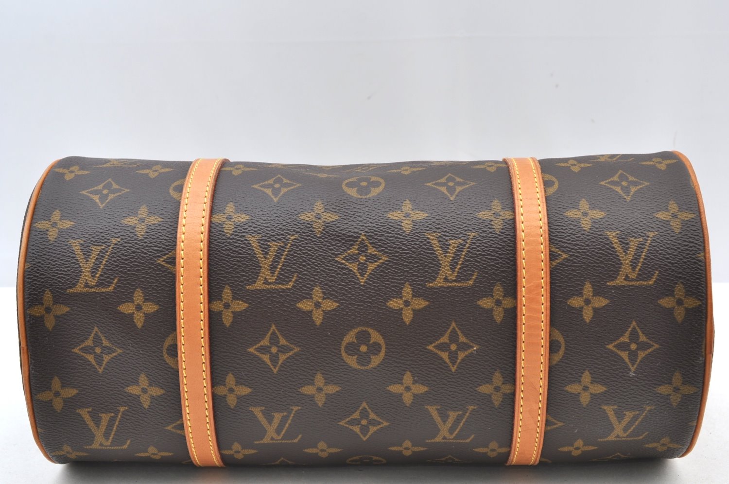 Authentic Louis Vuitton Monogram Papillon 30 Hand Bag M51385 LV K9111