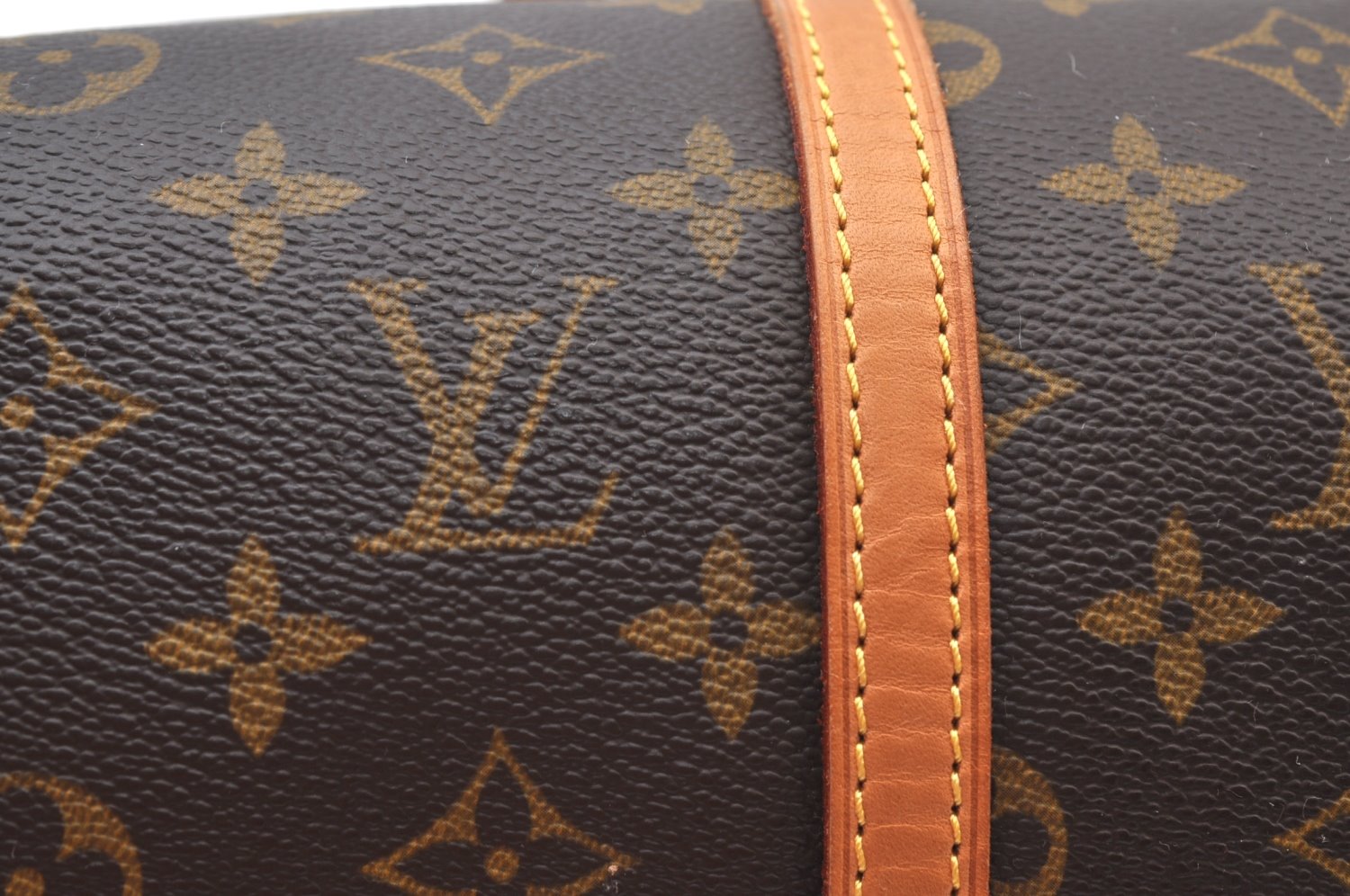 Authentic Louis Vuitton Monogram Papillon 30 Hand Bag M51385 LV K9111