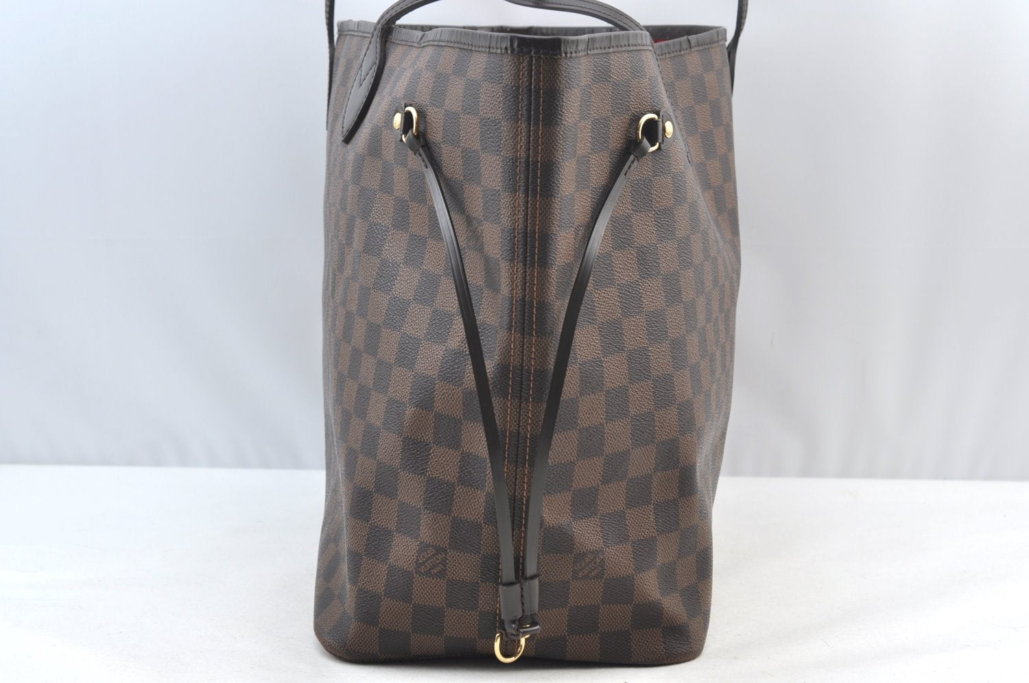 Authentic Louis Vuitton Damier Neverfull GM Shoulder Tote Bag N51106 LV K9112