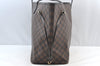 Authentic Louis Vuitton Damier Neverfull GM Shoulder Tote Bag N51106 LV K9112