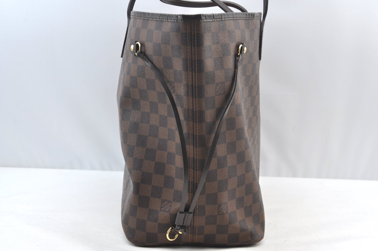 Authentic Louis Vuitton Damier Neverfull GM Shoulder Tote Bag N51106 LV K9112