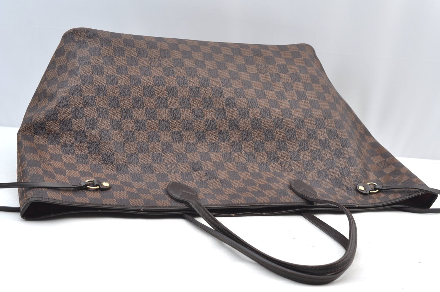 Authentic Louis Vuitton Damier Neverfull GM Shoulder Tote Bag N51106 LV K9112