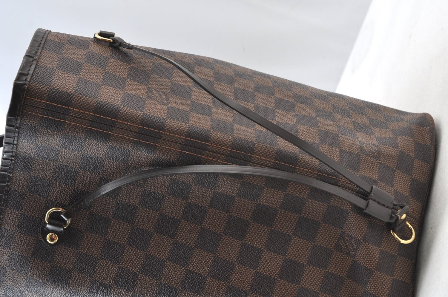 Authentic Louis Vuitton Damier Neverfull GM Shoulder Tote Bag N51106 LV K9112
