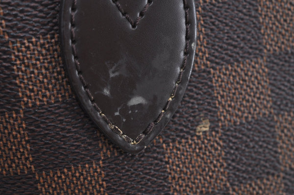 Authentic Louis Vuitton Damier Neverfull PM Shoulder Tote Bag N51109 LV K9113