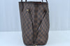 Authentic Louis Vuitton Damier Neverfull MM Shoulder Tote Bag N51105 LV K9114