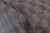 Authentic Louis Vuitton Damier Neverfull MM Shoulder Tote Bag N51105 LV K9114