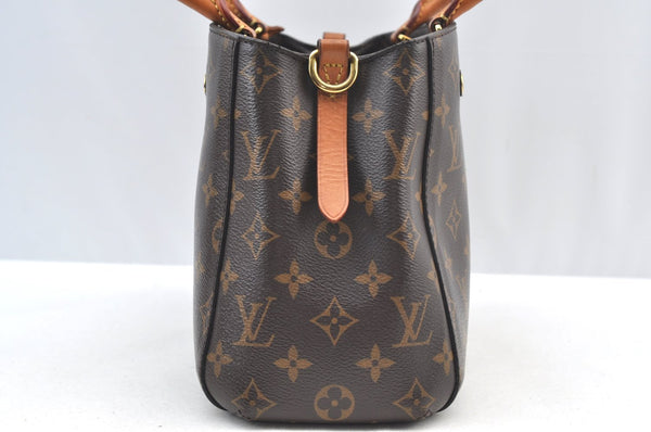 Authentic Louis Vuitton Monogram Montaigne GM 2Way Hand Bag M41055 LV K9115