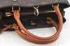 Authentic Louis Vuitton Monogram Montaigne GM 2Way Hand Bag M41055 LV K9115