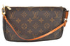 Authentic Louis Vuitton Monogram Pochette Accessoires Pouch M51980 LV K9129