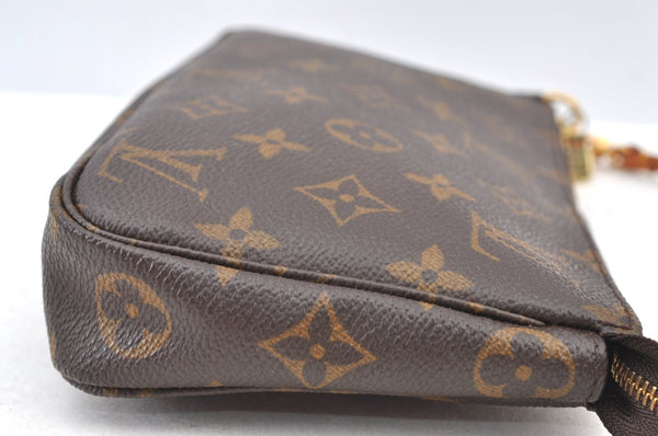 Authentic Louis Vuitton Monogram Pochette Accessoires Pouch M51980 LV K9129