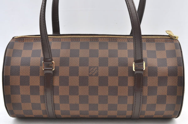 Authentic Louis Vuitton Damier Papillon 30 Hand Bag Purse N51303 LV K9131