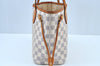 Authentic Louis Vuitton Damier Azur Neverfull PM Tote Bag N51110 LV K9133