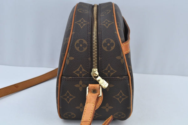 Authentic Louis Vuitton Monogram Blois Shoulder Cross Body Bag M51221 LV K9134