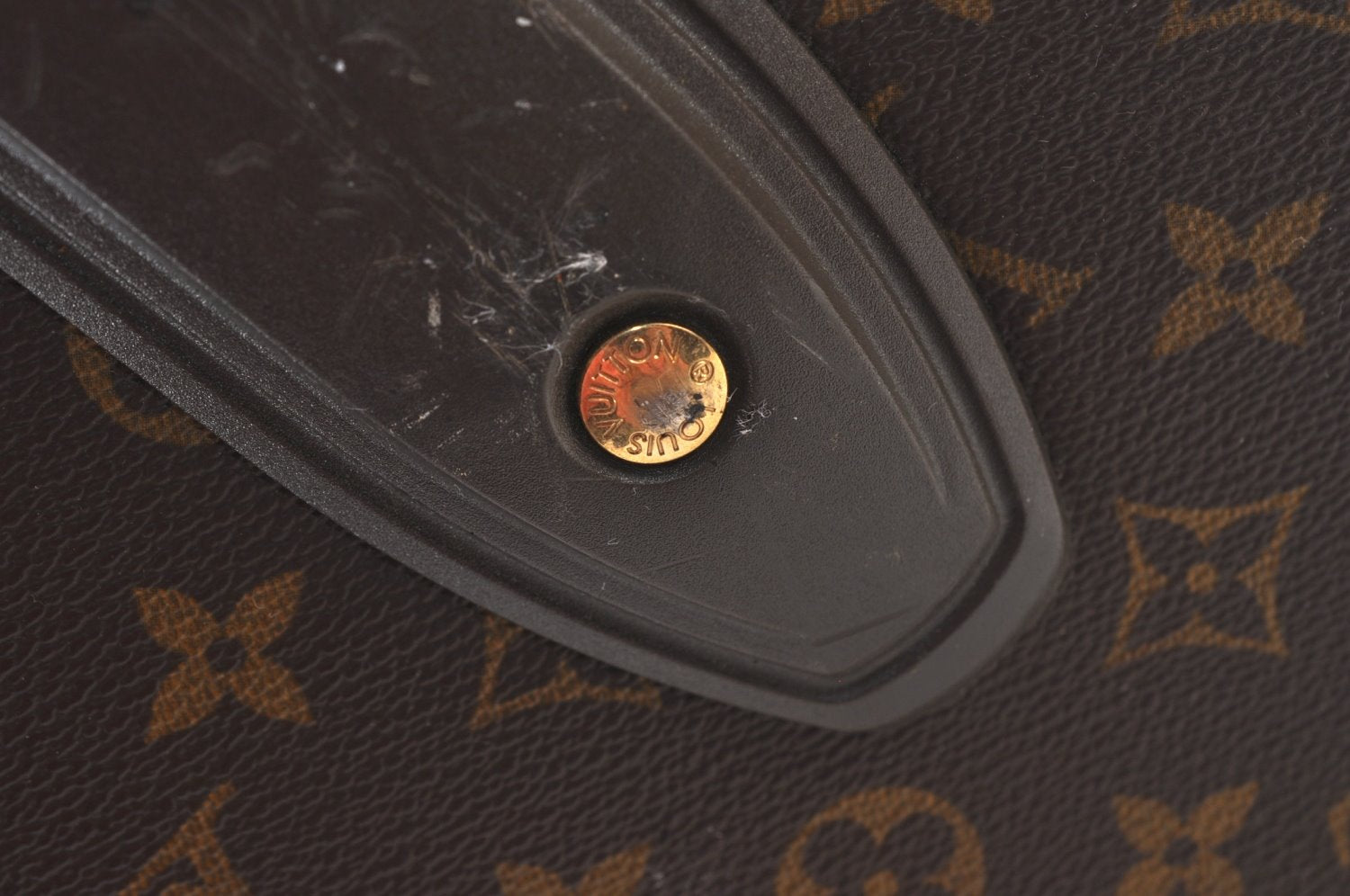 Authentic Louis Vuitton Monogram Pegase 45 Travel Suitcase M23293 Junk K9136