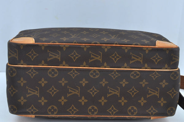 Authentic Louis Vuitton Monogram Nile 34 Shoulder Cross Body Bag M45242 LV K9143