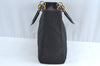 Authentic Christian Dior Lady Dior Cannage Nylon 2Way Hand Bag Black CD K9145
