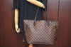 Authentic Louis Vuitton Damier Neverfull MM Shoulder Tote Bag N51105 LV K9146