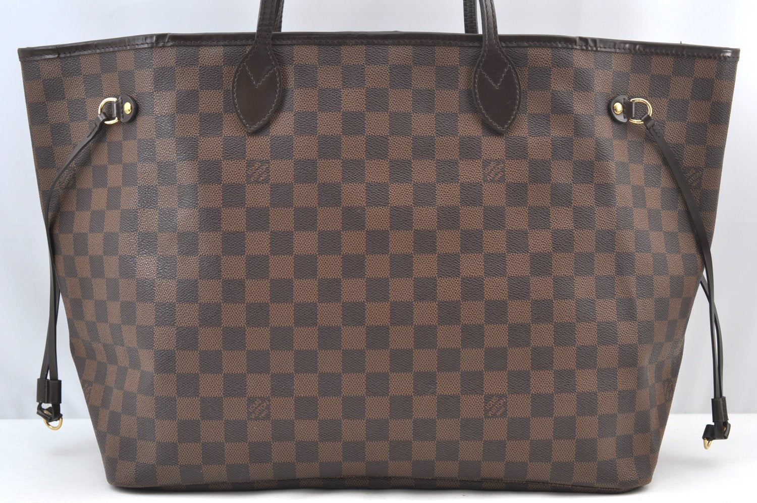 Authentic Louis Vuitton Damier Neverfull GM Shoulder Tote Bag N51106 LV K9153