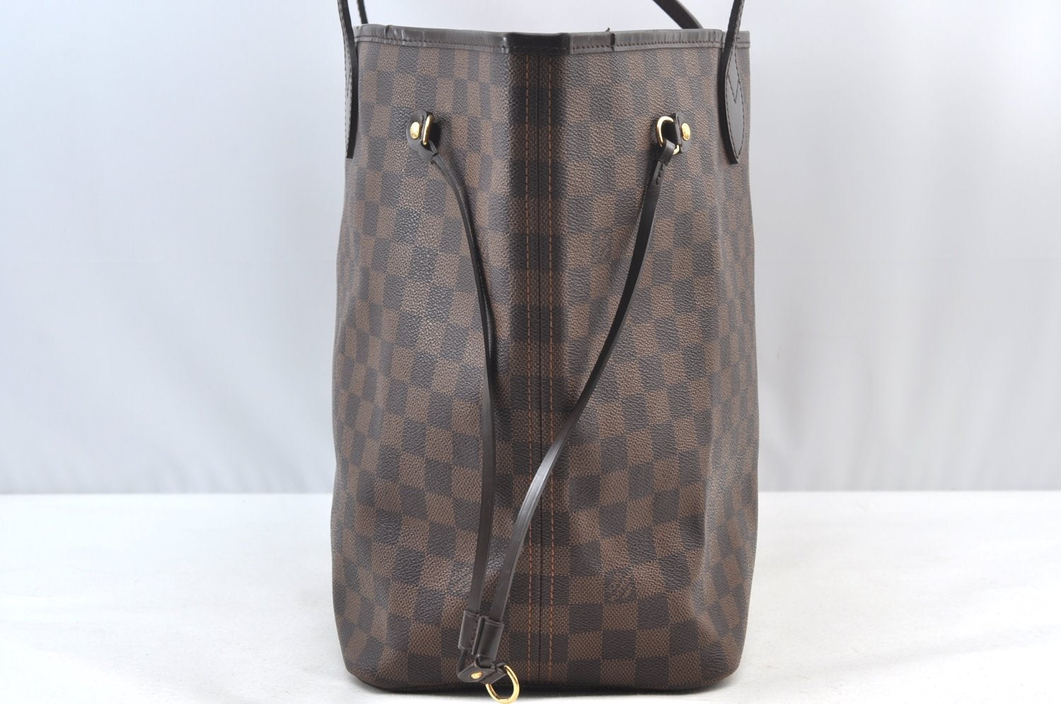 Authentic Louis Vuitton Damier Neverfull GM Shoulder Tote Bag N51106 LV K9153