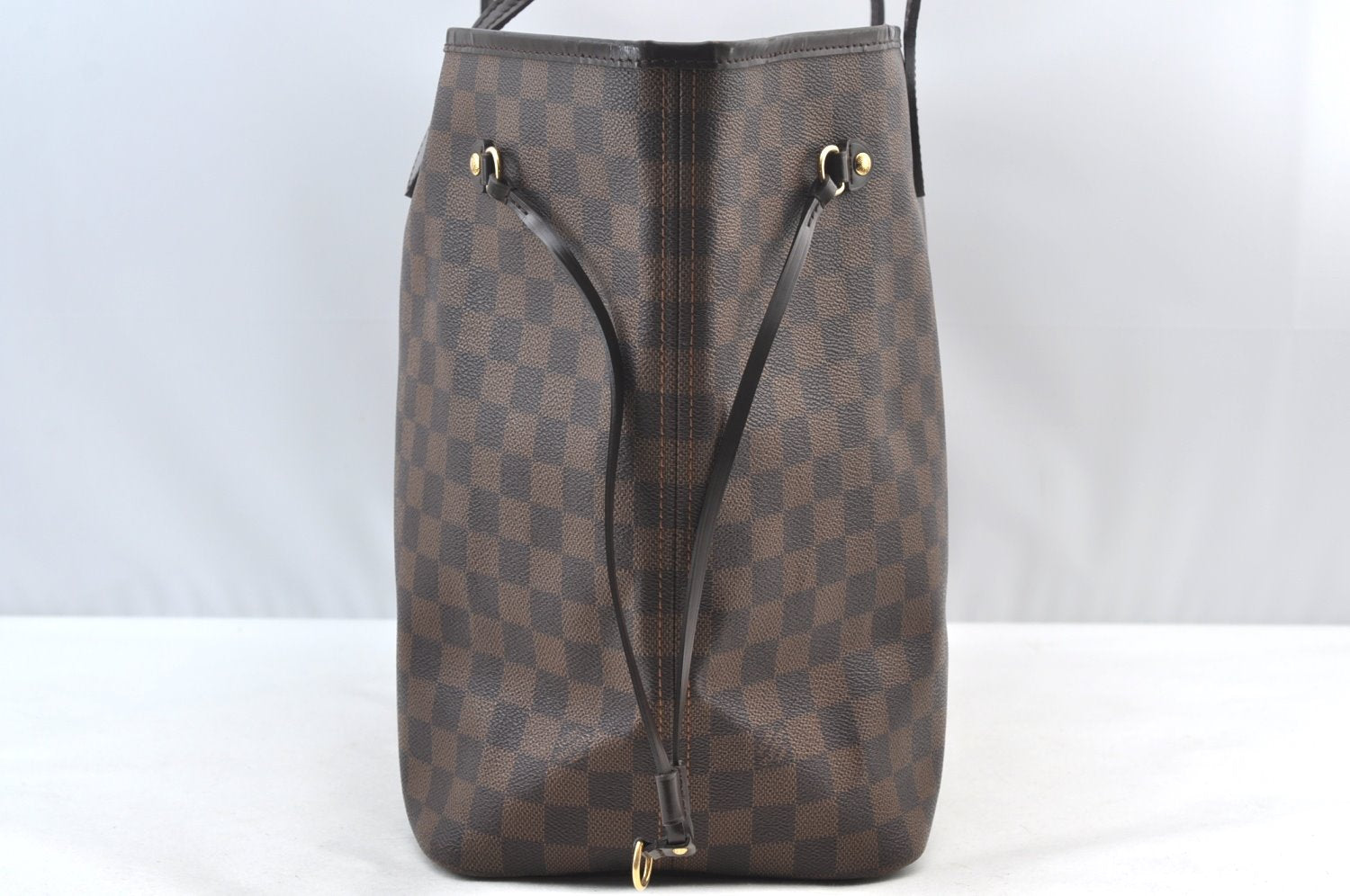 Authentic Louis Vuitton Damier Neverfull GM Shoulder Tote Bag N51106 LV K9153