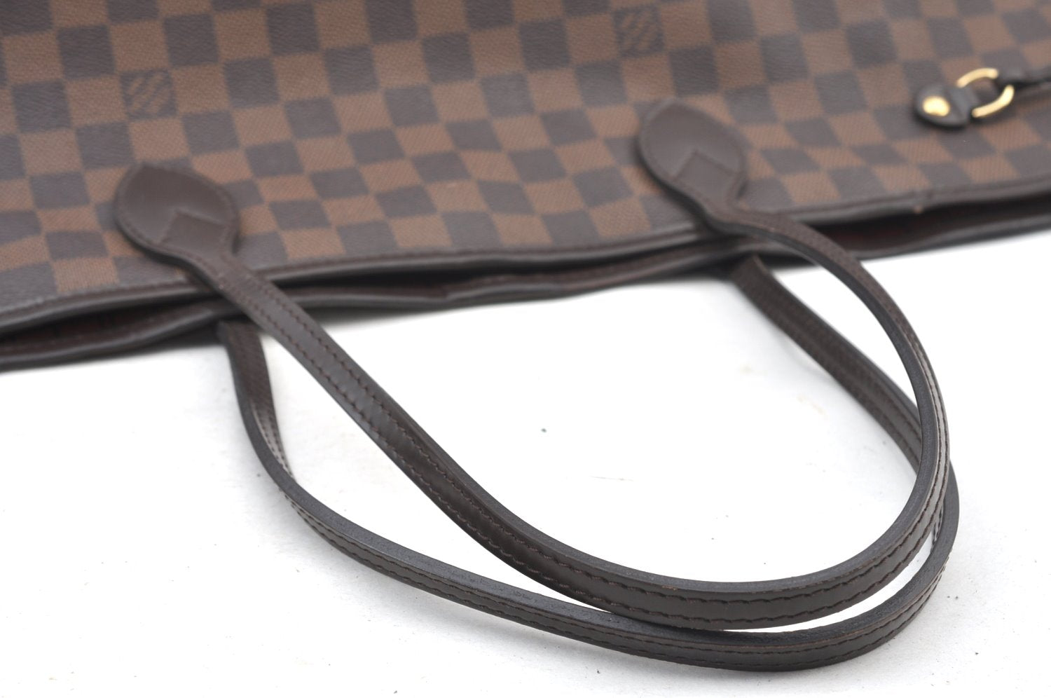 Authentic Louis Vuitton Damier Neverfull GM Shoulder Tote Bag N51106 LV K9153