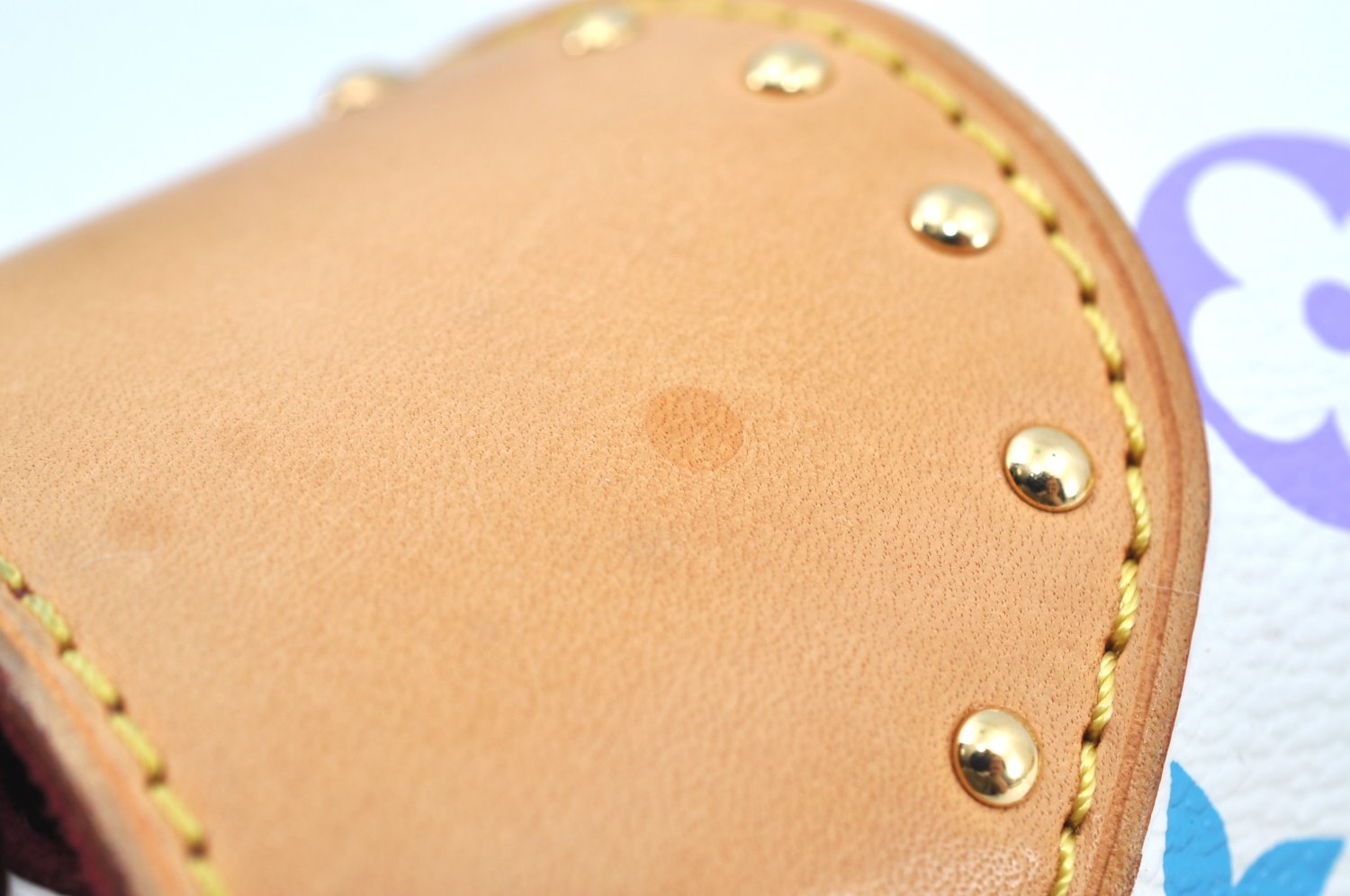 Auth Louis Vuitton Monogram Multicolor Marilyn Shoulder Bag M40127 White K9155