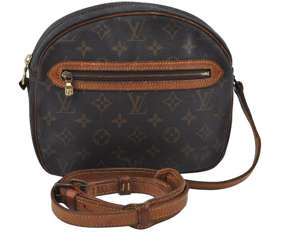 Authentic Louis Vuitton Monogram Senlis Shoulder Cross Bag M51222 Junk K9158