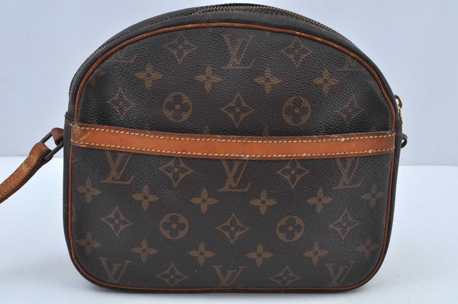 Authentic Louis Vuitton Monogram Senlis Shoulder Cross Bag M51222 Junk K9158