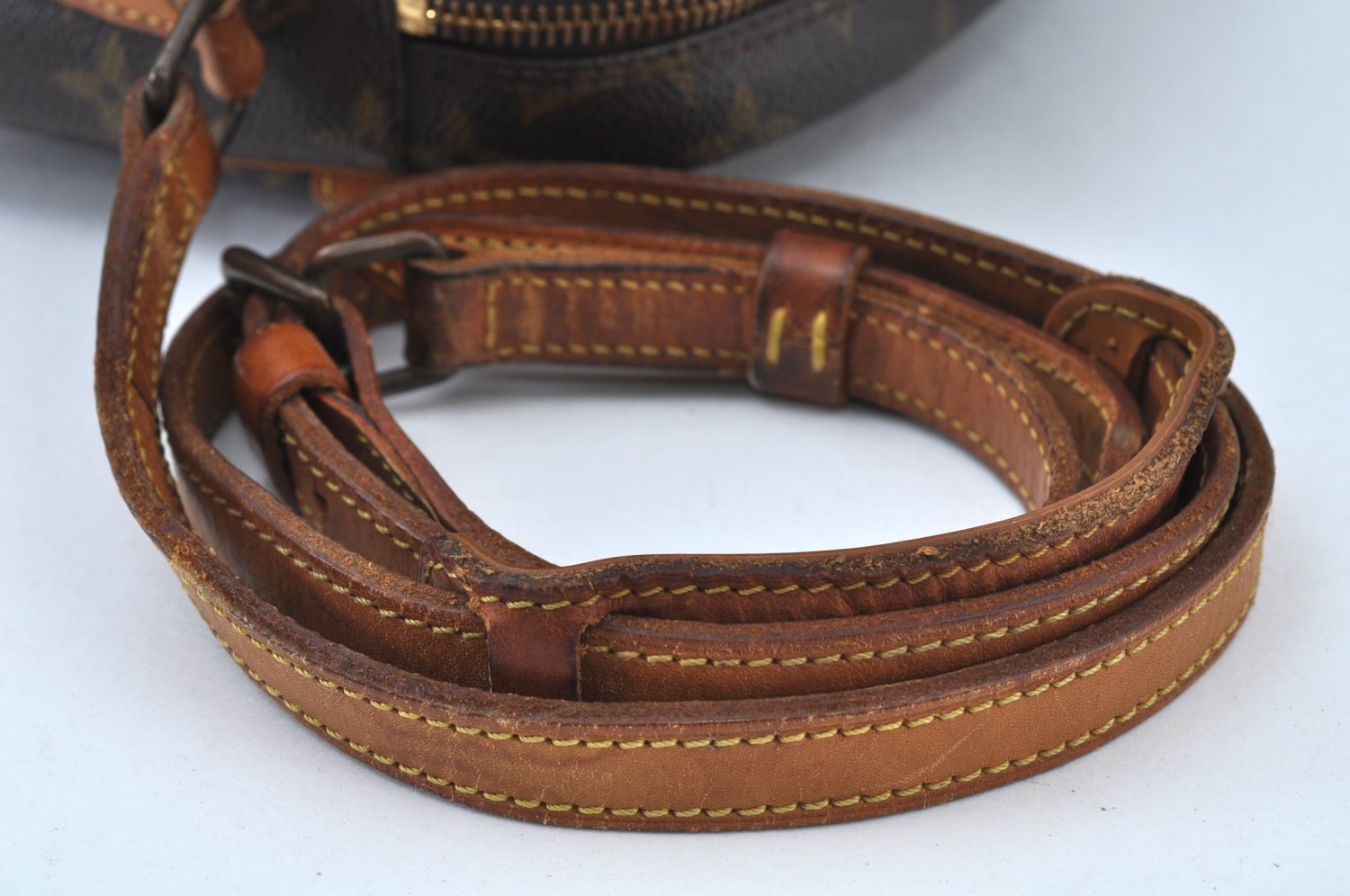 Authentic Louis Vuitton Monogram Senlis Shoulder Cross Bag M51222 Junk K9158