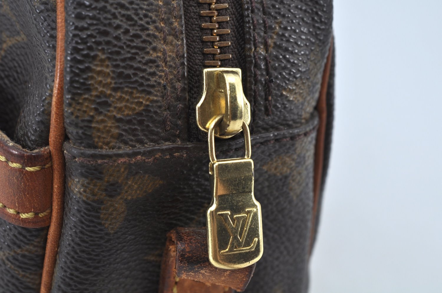 Authentic Louis Vuitton Monogram Senlis Shoulder Cross Bag M51222 Junk K9158