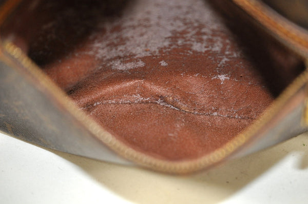 Authentic Louis Vuitton Monogram Senlis Shoulder Cross Bag M51222 Junk K9158