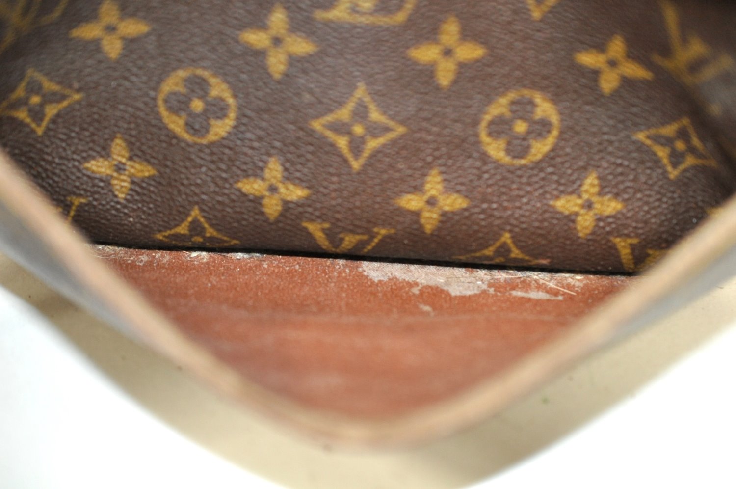 Authentic Louis Vuitton Monogram Senlis Shoulder Cross Bag M51222 Junk K9158
