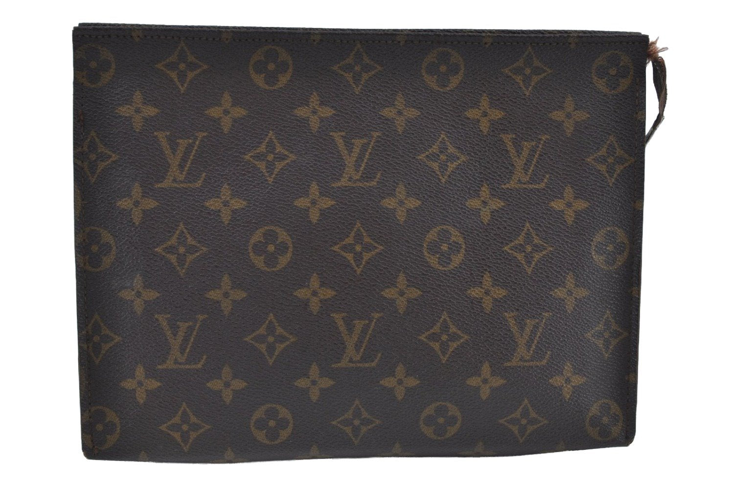 Auth Louis Vuitton Monogram Poche Toilette 26 Cosmetics Pouch Old Model LV K9160