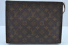 Auth Louis Vuitton Monogram Poche Toilette 26 Cosmetics Pouch Old Model LV K9160