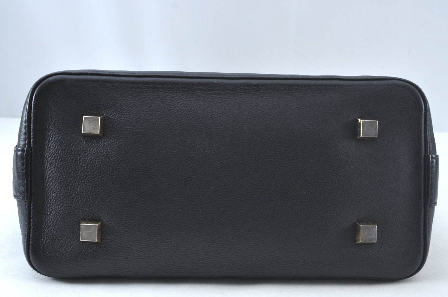 Authentic Louis Vuitton Monogram Double Jeu Neo Alma Hand Bag M40286 Black K9161