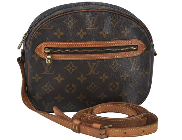 Authentic Louis Vuitton Monogram Senlis Shoulder Cross Bag M51222 Junk K9165