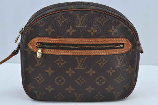 Authentic Louis Vuitton Monogram Senlis Shoulder Cross Bag M51222 Junk K9165