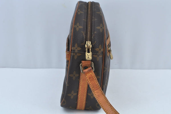 Authentic Louis Vuitton Monogram Senlis Shoulder Cross Bag M51222 Junk K9165