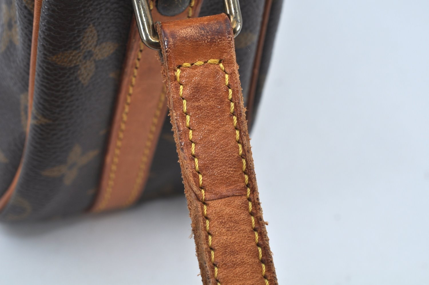 Authentic Louis Vuitton Monogram Senlis Shoulder Cross Bag M51222 Junk K9165