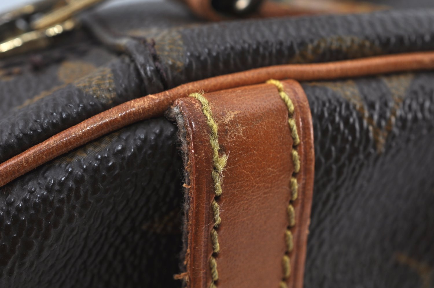 Authentic Louis Vuitton Monogram Senlis Shoulder Cross Bag M51222 Junk K9165